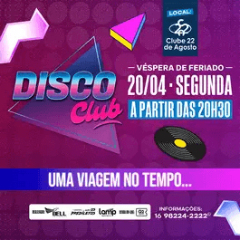 DISCO CLUB - UMA VIAGEM NO TEMPO